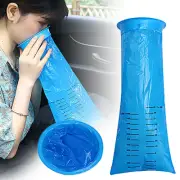 20x Disposable Vomit Bags Sickness Travel Plane Motion Car Bus Sea Sick Sealable