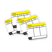 Film Camera CFexpress SD Memory Card Case Box Clapboard Style Memo Label Sticker