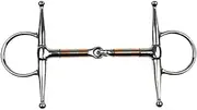 Abbraccia Horse Bit Horse Mouth Snaffle for Harness Full Cheek Bit Horse Riding Snaffle Horse Snaffle for Horse Chewing Equestrian