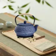 Cast Iron Tea Kettle Tea Maker Internal Enamel for Tea Bags Loose Tea Indoor