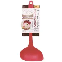 在飛比找momo購物網優惠-【小禮堂】小久保工業所 日本製 可掛式塑膠湯勺 大湯匙 鍋勺