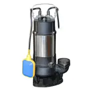 Crommelins Machinery Submersible Pump 450W Automatic Float Switch V450F - STOCK