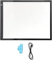 A3 LED Light Box Tracer Board, Portable Light Copy Board, LED Light Pad Board, Light Box Drawing, Lightbox Boxes for Animation Pencil Sketch