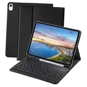 Keyboard Case for iPad A16 2025 11th Generation/ iPad 10th Gen 10.9'' Black