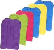 WRITWAA 6pcs Duster Refills for Easy Household Cleaning Reusable and Washable Duster Pads for Dust Removal Ceiling Fans Blinds Desks and Electronics
