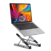 mbeat® Stage P5 Portable Laptop Stand with USB-C Docking Station