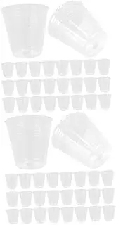 PAMINGONO 50Pcs Clear Orchid Nursery Pots Breathable Flower for Gardening Lightweight Washable for Replanting and Air Circulation
