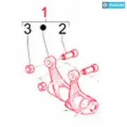 PIAGGIO PI8260285 Rocker Arm Exhaust PIAGGIO 500 beverly 2003-2007