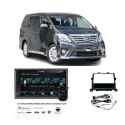 Blaupunkt BP800PLAY + RC1.0 Car Stereo Upgrade To Suit Toyota Alphard 2008-2014