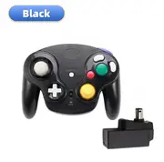 5 Colors Wireless Gamepad Controller for NGC game console with 2.4G Adapter Gamepads Joystick for GameCube Video Game Console Black