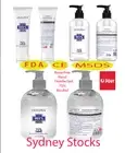 ANTI-BACTERIAL KILLS 99.9% GERMS Instant Hand SANITISER SANITIZERGEL 75% ALCOHOL
