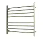 Radiant Gun Metal Grey 750 x 750mm Round Heated Towel Rail (Left Wiring) GMG-RTR