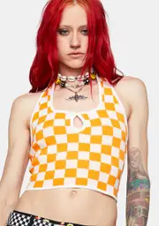 Tangy Festival Flavor Pointelle Top