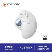 Logitech ERGO M575 Bluetooth + 2.4Ghz Unifying Wireless Trackball - White