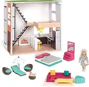 Lori Doll House PLAYSET, LO37071Z