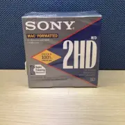 Sealed 10-Pack Sony 3.5" Micro Floppy Disks - MFD-2HD- Mac Formatted A6