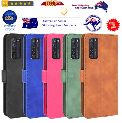 Solid Magnetic Buckle Horizontal Flip Calf Texture PU Leather For ZTE, Red Magic