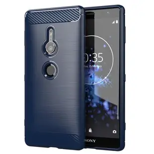 索尼XZ2手機殼 索尼XZ2 Compact保護套索尼XZ2 Premium碳纖維軟殼