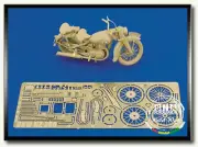 Royal Model 1/35 German Motorcycle DKW NZ 350 Detail Set for Tamiya #35241 #257