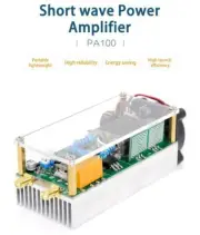 100W 3-30Mhz HF Shortwave Power Amplifier RF QRP FT-817 818 KX3 Xiegu G90 5105