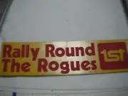 Memphis Rogues Soccer 3" x 11 1/2" Transfer Sticker Decal