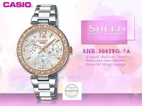 在飛比找Yahoo奇摩拍賣-7-11運費0元優惠優惠-CASIO 卡西歐 手錶專賣店 SHE-3042SG-7A 