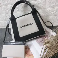 在飛比找Yahoo!奇摩拍賣優惠-Balenciaga XS 帆布包