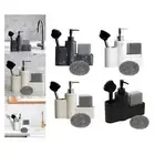 Kitchen Soap Dispenser Soap Brush Bottle Storage Gadget for Kitchen Bathroom