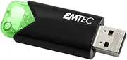 Emtec B110 Click Easy 64GB USB 3.2 Flash Drive, Multicolor