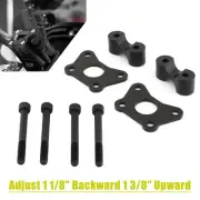 Motorcycle Black Handlebar Riser Kit For Can-Am Spyder RT RTs 2020 2021 2022＋