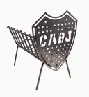 BOCA JUNIORS BRAZIER Fire Pit - Barbecue Grill BRASERO Parrilla Argentina Asado