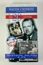 (NWT) Walter Cronkite Remembers The 20th Century VHS Readers Digest 1997 TV/ JFK
