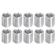 10Pcs Threaded Inserts, M12-1.75x20 & M16-2x20 Thread Repair Insert