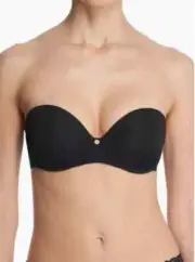 NATORI 729080 Pure Luxe Strapless Multiway Contour Underwire Bra BLACK size 36C