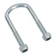 2 Single Parabolic Leaf Spring High Tensile U Bolt for Ifor Williams Trailers