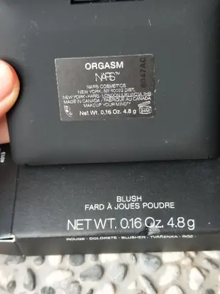 專櫃正品 NARS 炫色腮紅 4.8g 色號 orgasm高潮 現貨超低價