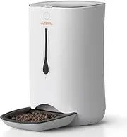WOPET Automatic Dog Feeder, 7L Pet Food Dispenser for Cats and Dogs, Automatic Cat Feeders with Protion Control, Voice Recorder&Programmable Timer for up to 5 Meals Per Day