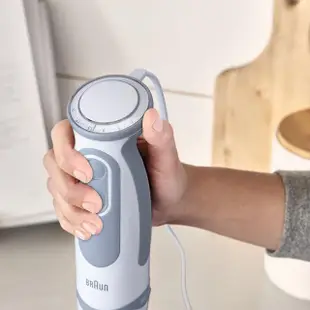 【BRAUN 百靈】手持式食物攪拌棒 MQ5035+1250ML切碎器(超值升級組)