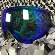 NEW HK Army KLR Dual Pane Anti-Fog Thermal Mask Goggle Lens - Aurora Green