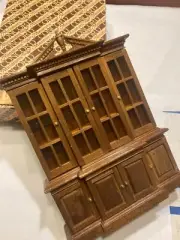 CONCORD DOLLHOUSE "MAGNIFICENT" LARGE BREAKFRONT CABINET #7809, M/OB, WOW!