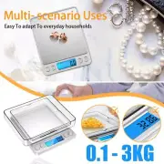1000g x 0.1g Digital Pocket Scale Jewelry Scale Gold Coin Reload Precision Scale