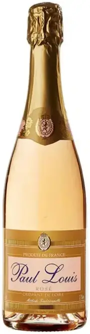 Paul Louis Sparkling Rose Cremant de Loire NV 750ml