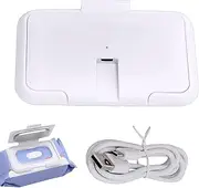 Thermostatic Wipes Warmer | USB Heater for Wet Wipes - Even Heating Wipes Dispenser Warmer for Travel, Car, Home, Picnic, and Camping