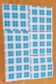 36 Pcs Strong Double Sided Foam mounting Pads adhesive tape - 2.5 cm × 2.5 cm
