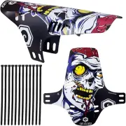 TuoTu 2 pcs Bike Fenders,Mountian Bike Mud Flaps,MTB Mud Guard Front and Rear...