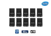 Sandisk Ultra Fit 32GB USB 3.0 / 3.1 Flash Drive Thumb Drive Pen Drive (10 Pack)