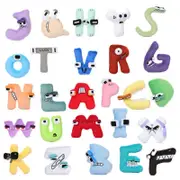 26x Styles Alphabet Lore Plush Toy Stuffed Plushie Doll Anime Soft Pillow Gifts
