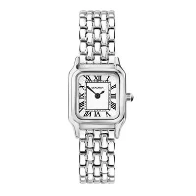 Sekonda Heritage Monica Silver Watch SK40143