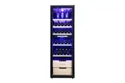 Lecavist 226 Bottle Wine Fridge Dual Zone LCS230VN2Z1D