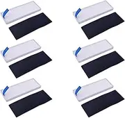 Main Brush Roll Brush Side Brush Mop Cloth HEPA Filter Compatible with 360 S6 Robotic Vacuum Cleaner Spare Parts Accessories (Color : 6 hepa)